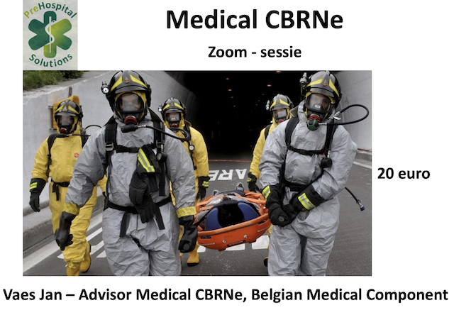 Medical CBRNe – online bijscholing voor hulpverleners