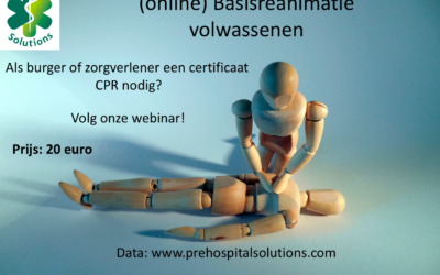 Zoom sessies basisreanimatie (CPR) volwassenen in juni