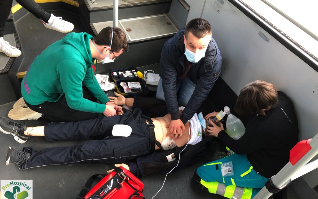 Foto’s praktische opleidingsdag ambulanceverpleegkundigen