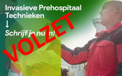 Workshop invasive in- en prehospitaal technieken 16 november volzet!