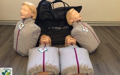 Vier nieuwe QCPR reanimatiepoppen
