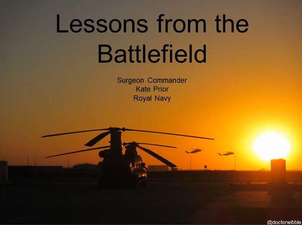 Lessons from the battlefield